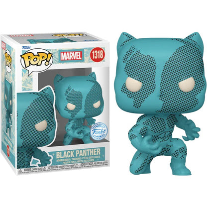 Funko Pop ! Marvel -  Black Panther (1318) Special Edition Vynil Figure 9Cm
