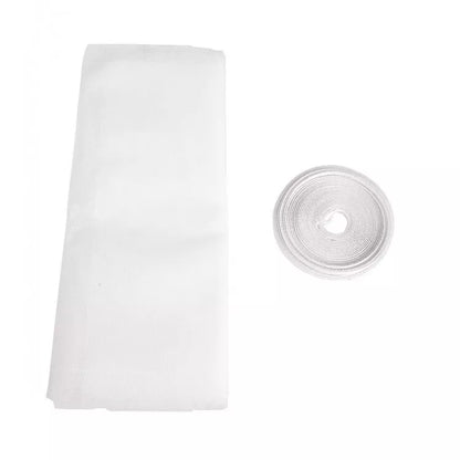 Zanzariera 150x220 Per Finestre A Rete Strappo Biadesivo Tenda Universale Bianco
