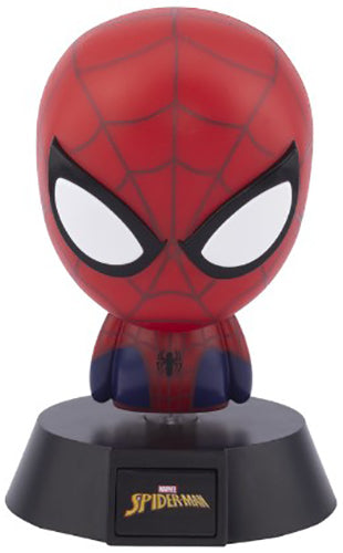 Paladone Icons Spider-Man Light Bdp Lampada Notte 3D Tavolo Gioco Led Pp6120Spm