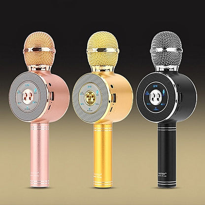 Microfono Karaoke Altoparlante Bluetooth Wireless Con Speaker Cassa Led -No Filo
