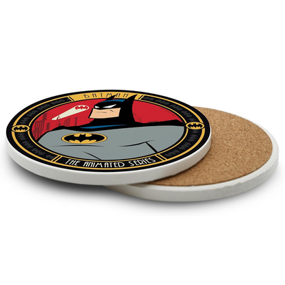 Abystyle - BATMAN THE ANIMATED SERIES - Sottobicchiere Ceramic Coasters Sottotazza - Batman