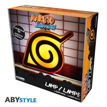 ABYSTYLE LAMPADA A PARETE DA TAVOLO NARUTO SHIPPUDEN NUVOLA KONOHA ANIME MANGA