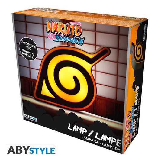ABYSTYLE LAMPADA A PARETE DA TAVOLO NARUTO SHIPPUDEN NUVOLA KONOHA ANIME MANGA