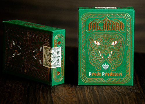 Dal Negro (Prede Predatori) Playing Cards - Mazzo di Carte da Collezione, Poker, Magia e Cardistry