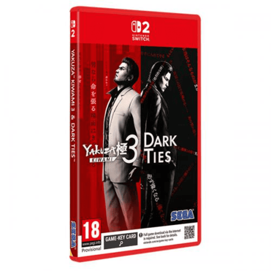 Yakuza Kiwami 3 & The Dark Ties (Keycard) Gioco Nintendo Switch 2 PAL Eu Ita Nuovo Sigillato