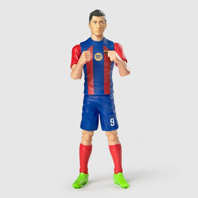 Banbo Toys - Sockers - Barcellona (Lewandowski) Action Figure Football/Calcio Statuetta da Collezione 20cm