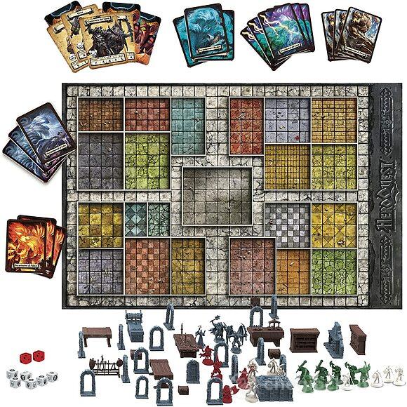 Hasbro Gaming Avalon Hill HeroQuest Gioco da Tavolo Edizione Italiana da 2-5 Giocatori