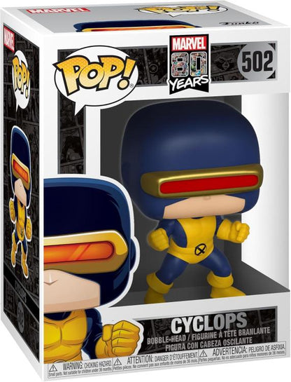 Funko Pop! Marvel 80Years (502) Cyclops Vinyl Figure 9Cm Statuetta Da Collezione