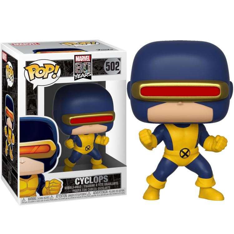 Funko Pop! Marvel 80Years (502) Cyclops Vinyl Figure 9Cm Statuetta Da Collezione