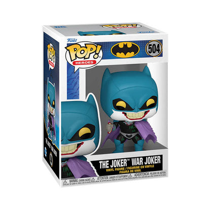 Funko Pop ! Heroes Batman Joker War Zone (504) The Joker War Joker Figure 9Cm