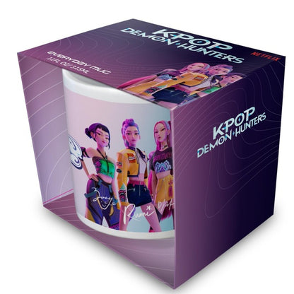 Tazza KPop Demon Hunters Huntrix Girls Pyramid Mug Rumi / Mira / Zoey