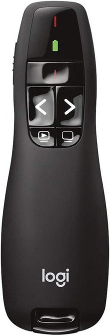 Logitech Puntatore Mouse Wireless Presenter R400 Laser Rosso Remote Windows Pc