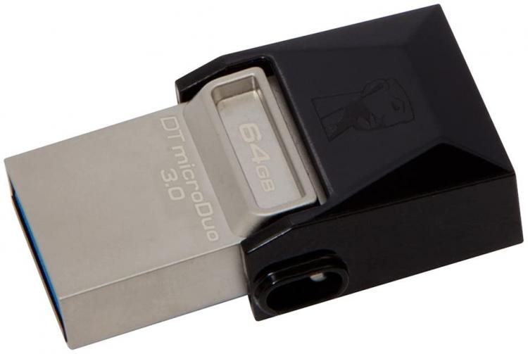 Kingston Pendrive 64Gb Micro Duo Otg Dtduo3 64Gb Usb 3.0 Pc Chiavetta Memoria