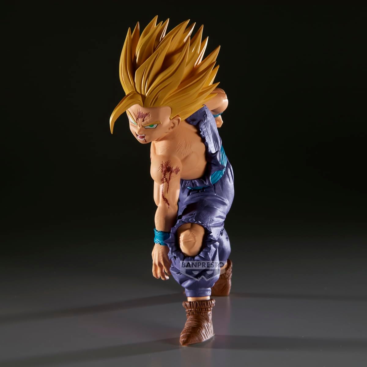 Bandai Banpresto Dragon Ball Z: Gohan Super Saiyan Statua Da Collezione - Match Makers Figure 11cm PVC