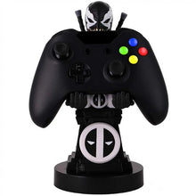 Cable Guys - (Deadpool Back Black) Marvel Statuetta Stand Smartphone Controller