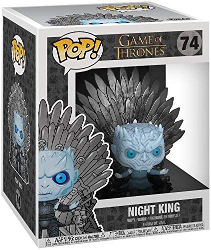 Funko Pop Game Of Thrones 74 Night King On Iron Throne - Il Trono Di Spade Vinyl