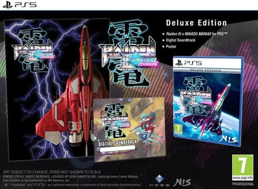 Raiden Iii X Mikado Maniax (Deluxe Edition) Ps4 - Videogioco Playstation 4/5 Ita