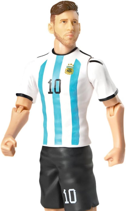 Banbo Toys - Sockers - Argentina (Lionel Messi) Action Figure Football/Calcio Statuetta da Collezione 20cm