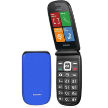 BRONDI RAPTOR CELLULARE GSM FLIP DISPLAY DUAL SIM FOTOCAMERA 1.3MP BLU