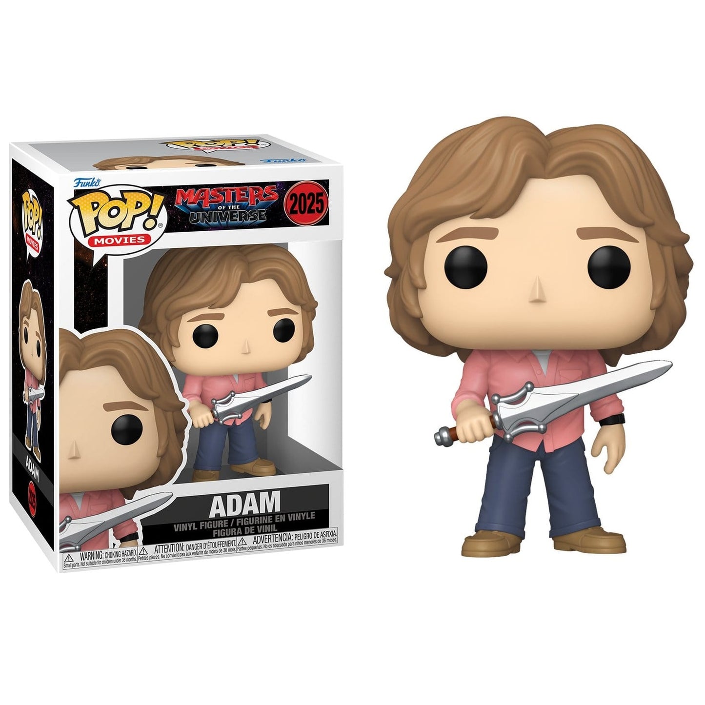 Funko Movies Pop! Games Master Of The Universe (2025) Adam Vinyl Figure 9Cm
