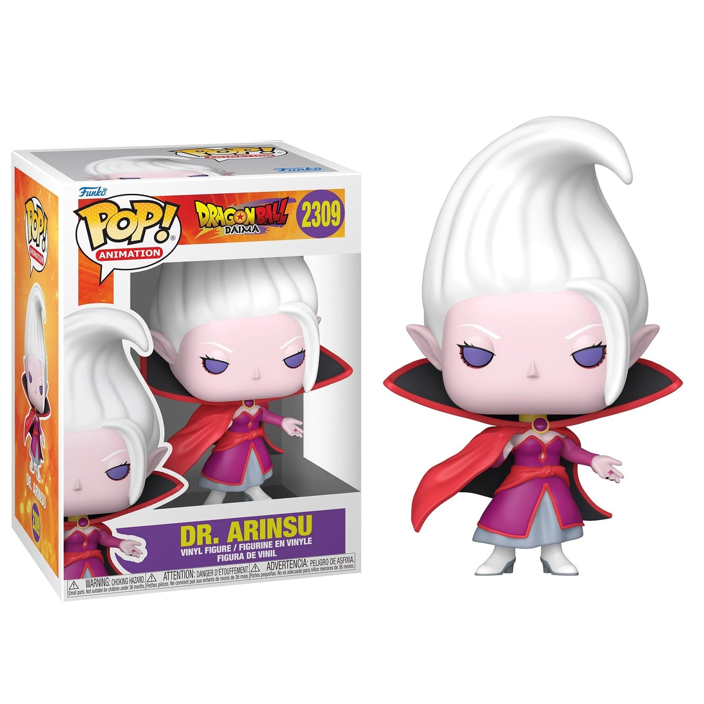 Funko Pop! Animation: Dragon Ball Daima (2309) Dr. Arinsu - Vinyl Figure 9cm