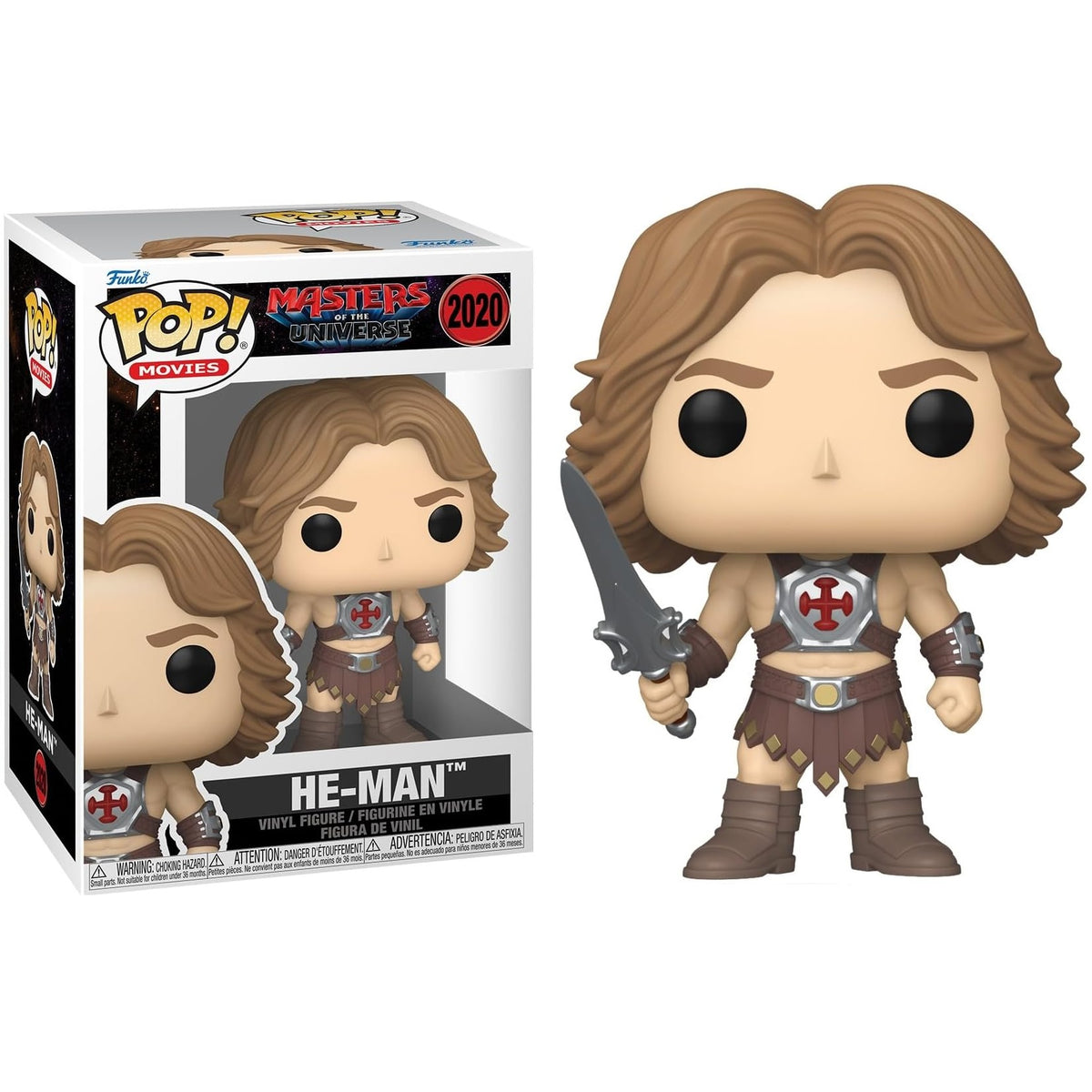 Funko Movies Pop! Games Master Of The Universe (2020) He-Man Vinyl Figure 9Cm