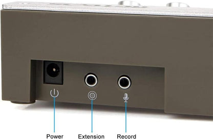 Interfono Per Sportelli Microfono Vivavoce Base Altoparlante 2 Vie Cassa 9 Volt