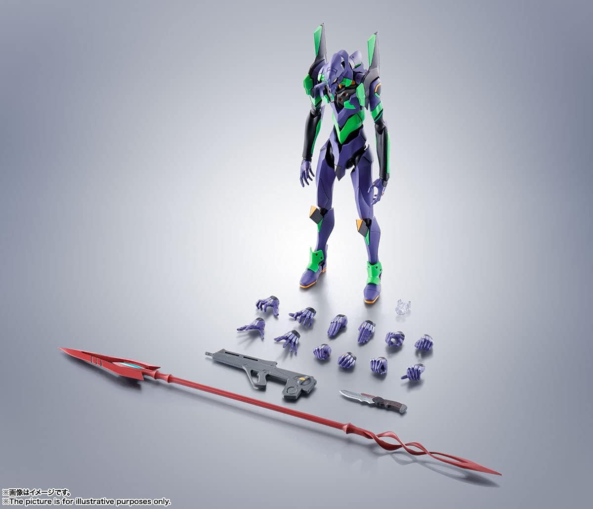 Bandai Robot Spirits: Neon Genesis Evangelion Test Type EVA-01 - Figure Articolata 16cm