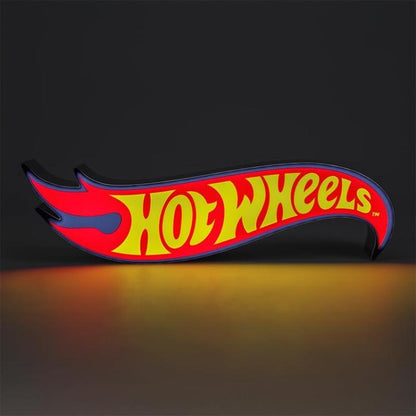 Paladone Hot Wheels Logo Light Lampada Da Tavolo Applique A Parete Cars Machine