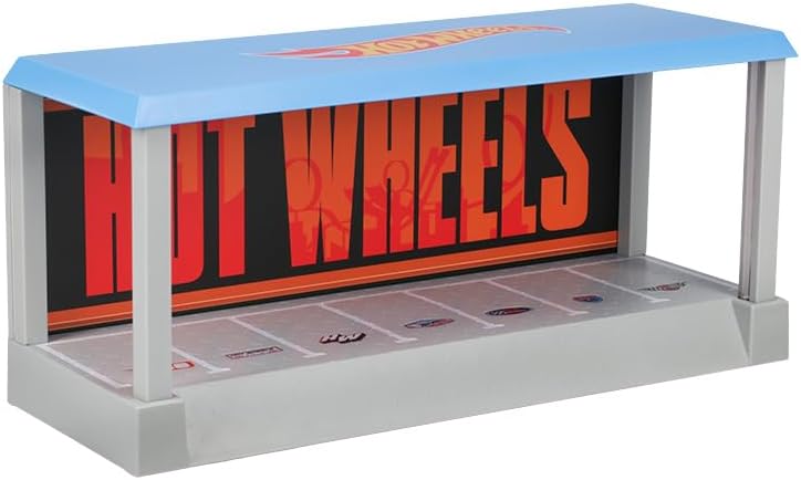 Paladone Hot Wheels Garage Case Lampada Da Tavolo Display Led Cars Machine