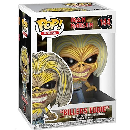 Funko Pop ! Rocks Iron Maiden (144) - Killers Eddie Vinyl Figure Rock Live Eddy