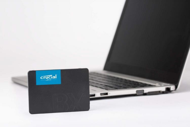 Ssd Interno Crucial Bx500 480Gb Sata 540Mb/S 2.5 Pollici Nero Portatile Desktop