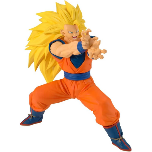 Bandai Banpresto Dragon Ball Z: Goku Super Saiyan 3 Statua Da Collezione - Match Makers Figure 17cm PVC