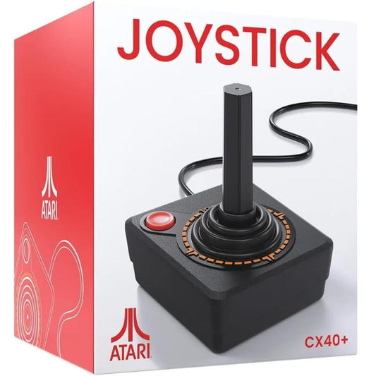 Atari Retro Games Joystick Controller Usb Cx40+ Compatibile con 2600 e 7800