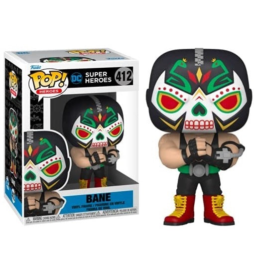 Funko Pop Dc Super Heroes 412 Bane Vinyl Action Figure Statuetta Da Collezione