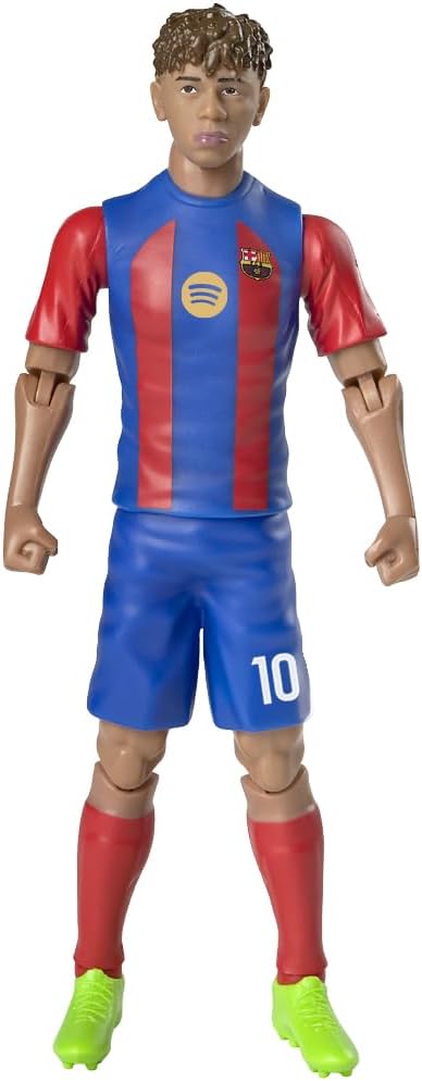Banbo Toys - Sockers - Barcellona (Lamine Yamal) Action Figure Football/Calcio Statuetta da Collezione 20cm