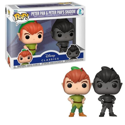 Funko Pop ! Disney Peter Pan 2 Pack - (2Pk) Peter Pan E Peter Pan'S Shadow Ombra