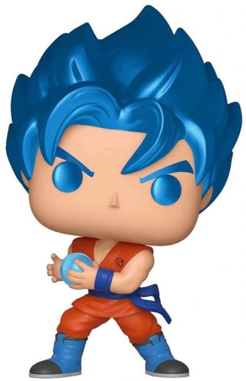 Funko Pop Dragon Ball Super (563) Ssgss Goku Kamehameha Special Edition Metallic