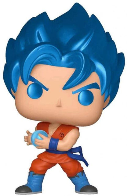 Funko Pop Dragon Ball Super (563) Ssgss Goku Kamehameha Special Edition Metallic