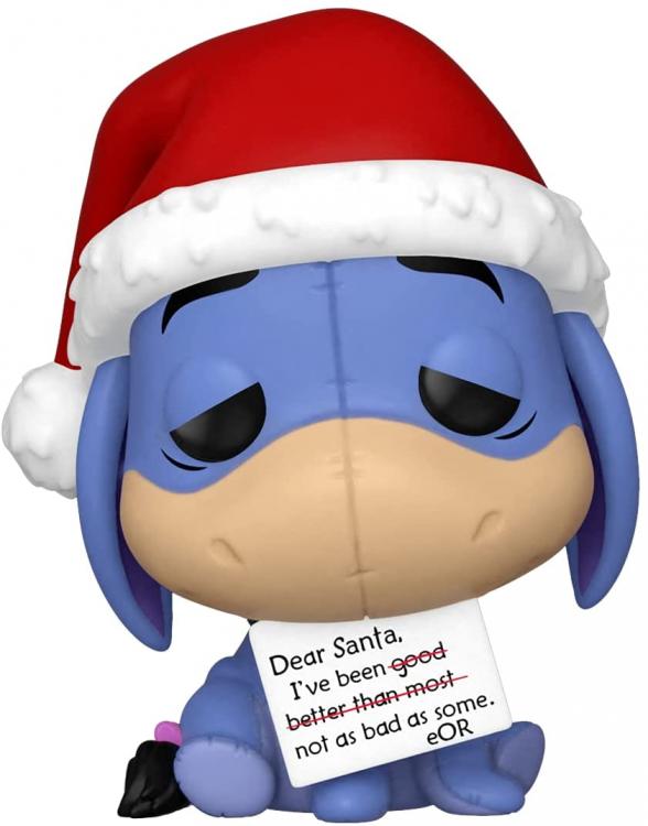 Funko Pop Disney 1129 Eeyore Vynil Holiday Bobble Head Figure 21 Disponibile Pvc