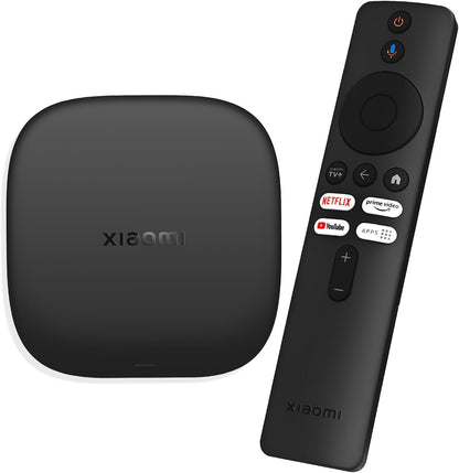 Xiaomi Mi Tv Box S (3rd Gen) 4K 2+32Gb Google TV UHd Wi-Fi 6 HDR10+ Nero Smart