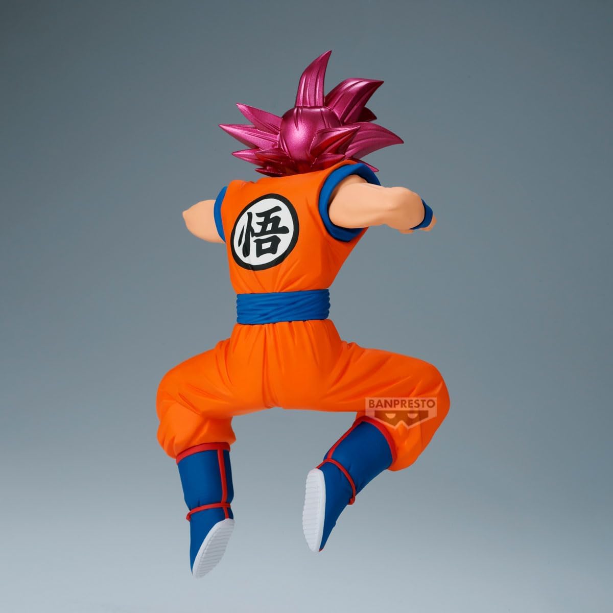 Bandai Banpresto Dragon Ball Super: Goku Super Saiyan God Statua Da Collezione - Match Makers Figure 12cm PVC