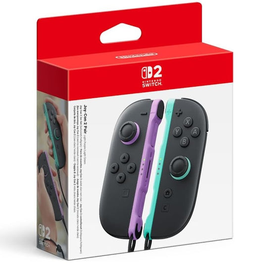 Nintendo Switch 2 -Set 2 Joy-Con Controller Viola/Verde Pad Nuovo NSW2