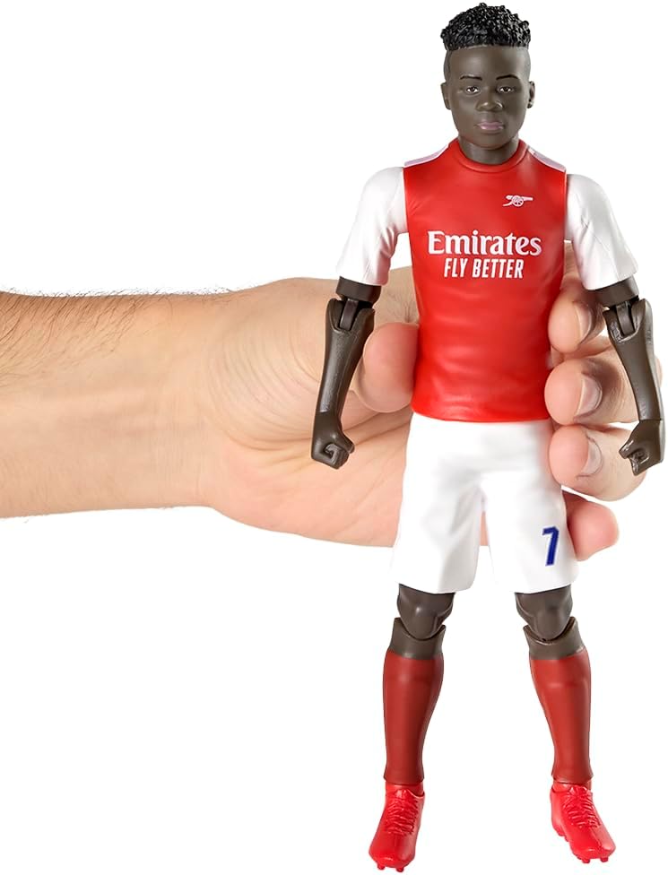Sockers - Arsenal (Bukayo Saka) Action Figure Football/Calcio Statuetta da Collezione 20cm