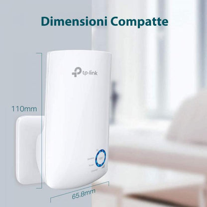 Tp-Link Ripetitore Extender Wireless Tl-Wa854Re Presa Wifi E Access Point Ps4