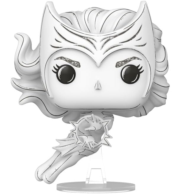 Funko Pop ! Marvel (1575) Scarlet Witch (Sketch) Vinyl Figure 9Cm Statuetta Schizzo