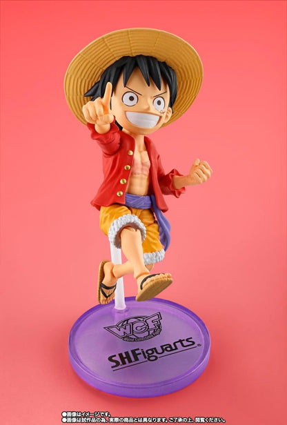 Bandai Tamashii Nations S.H. Figuarts: One Piece Monkey D. Luffy - Figure Articolata 9cm