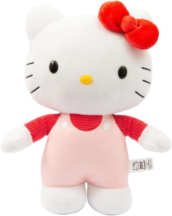 Peluche Hello Kitty Pink Cord T-Shirt 30Cm Pupazzo Morbido Da Collezione Plh1078