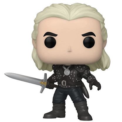 Funko Pop ! Tv Netflix The Witcher - (1192) Geralt Figure Vinyl 9Cm Television