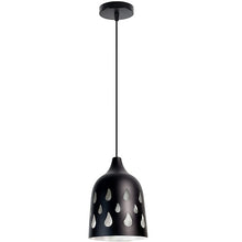 Lampada Da Soffitto Led Goccia Moderno Metallo Attacco E27 Cucina Salone | Nr